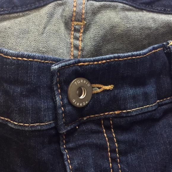 🔴𝗕𝗢𝗚𝗢🔴torrid size 10xs  first at fit jeans - Picture 15 of 16